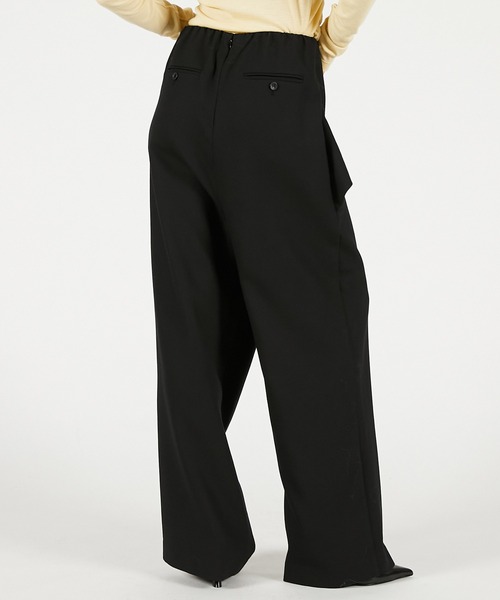 PRANK PROJECT（プランクプロジェクト）の「ウエストドレープパンツ / Waist Drape Pants（その他パンツ・レディース・ブラウン/グレー/ブラック・36/38）」の7枚目の写真