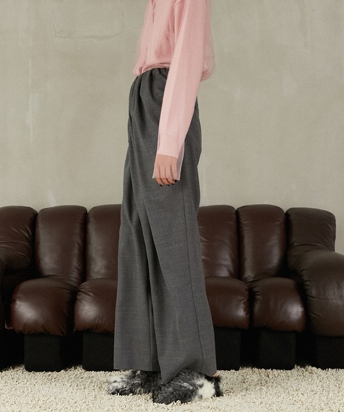 PRANK PROJECT（プランクプロジェクト）の「ウエストドレープパンツ / Waist Drape Pants（その他パンツ・レディース・ブラウン/グレー/ブラック・36/38）」の13枚目の写真