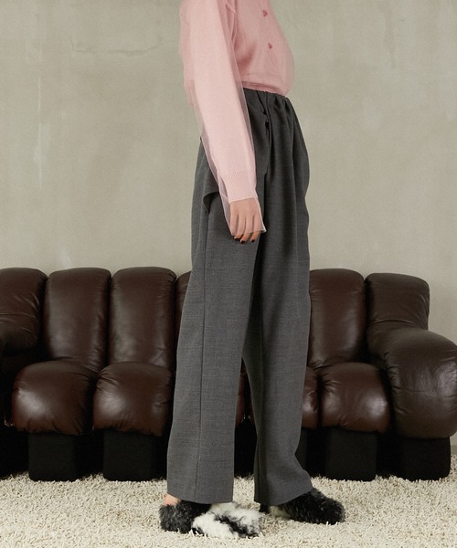 PRANK PROJECT（プランクプロジェクト）の「ウエストドレープパンツ / Waist Drape Pants（その他パンツ・レディース・ブラウン/グレー/ブラック・36/38）」の18枚目の写真