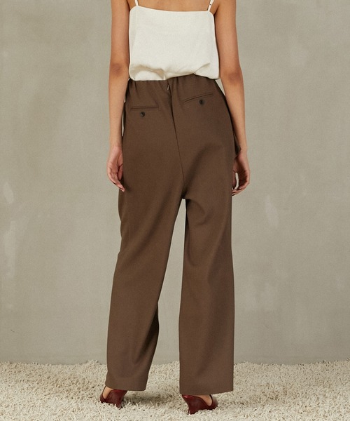 PRANK PROJECT（プランクプロジェクト）の「ウエストドレープパンツ / Waist Drape Pants（その他パンツ・レディース・ブラウン/グレー/ブラック・36/38）」の15枚目の写真