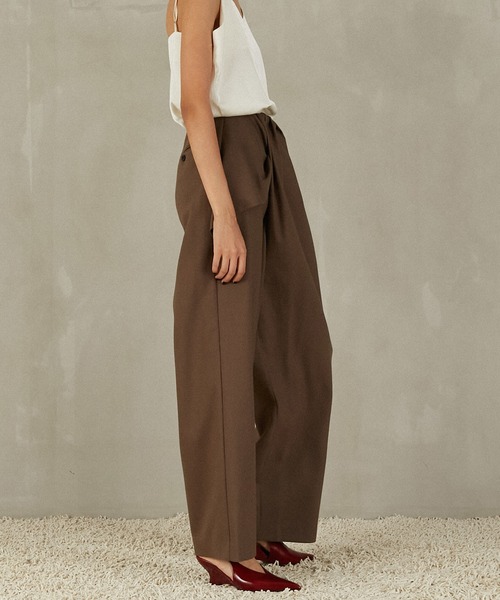 PRANK PROJECT（プランクプロジェクト）の「ウエストドレープパンツ / Waist Drape Pants（その他パンツ・レディース・ブラウン/グレー/ブラック・36/38）」の17枚目の写真