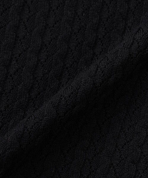 MACKINTOSH LONDON（マッキントッシュ ロンドン）の「クリアニットレーシーカーディガン（カーディガン/ボレロ・レディース・オレンジ/グリーン/ブラウン/ブラック・38/40）」の16枚目の写真