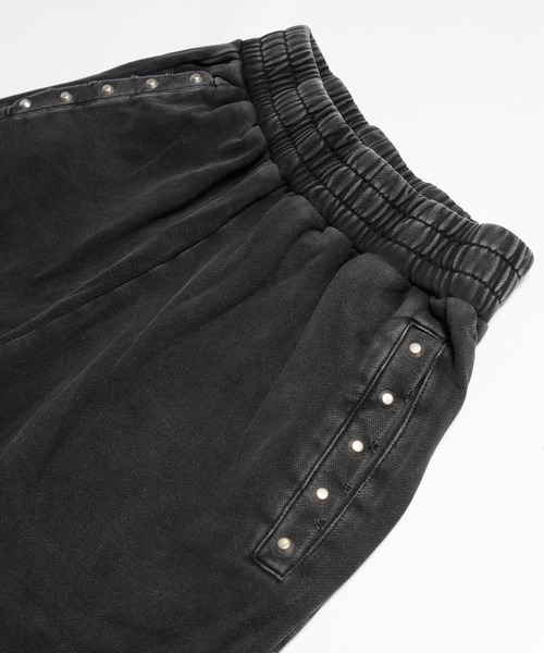 NINE PATH(ナインパス)の「DAMAGE SWEAT PANTS(スウェットパンツ・メンズ・ブラック/グレー・M/L)」の4枚目の写真