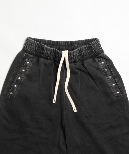 NINE PATH(ナインパス)の「DAMAGE SWEAT PANTS(スウェットパンツ・メンズ・ブラック/グレー・M/L)」の5枚目の写真