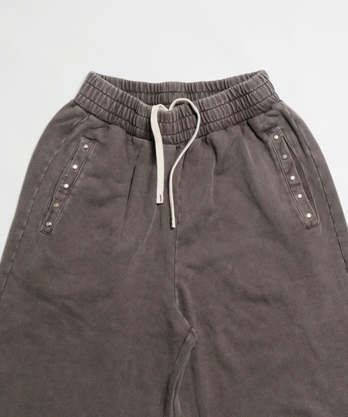 NINE PATH(ナインパス)の「DAMAGE SWEAT PANTS(スウェットパンツ・メンズ・ブラック/グレー・M/L)」の9枚目の写真