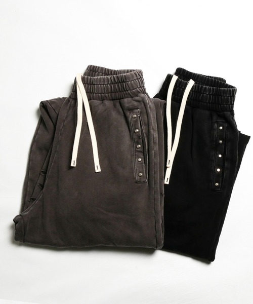 NINE PATH(ナインパス)の「DAMAGE SWEAT PANTS(スウェットパンツ・メンズ・ブラック/グレー・M/L)」の12枚目の写真