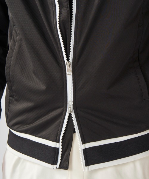 Loudmouth(ラウドマウス)の「LOUDMOUTH ラウドマウス ゴルフウェア ワンポイント ロゴ フルジップ 薄手 軽量 防風 ボンディングブルゾン(ブルゾン・メンズ・ブラック/ホワイト・4L/3L/LL/L/M)」の18枚目の写真