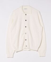 Chikashitsu +（チカシツプラス）の「【Chikashitsu +】hairy button cardigan / 【チカシツプラス】ヘアリーボタンカーディガン <着用動画あり>（カーディガン/ボレロ）」