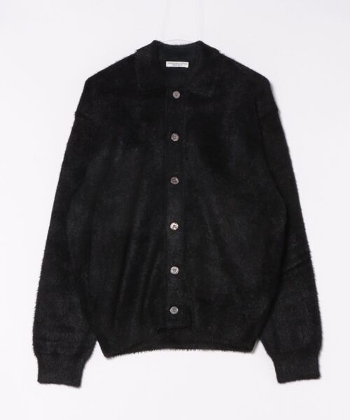 セール】【Chikashitsu +】hairy button cardigan / 【チカシツプラス