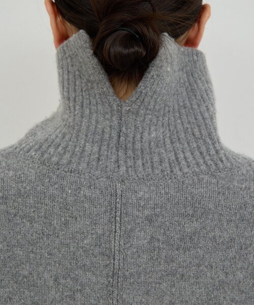 ガリャルダガランテ　【手洗い可】 ウールタートルプルオーバー GALLARDAGALANTE（ガリャルダガランテ） ニット セーター 「手洗い可