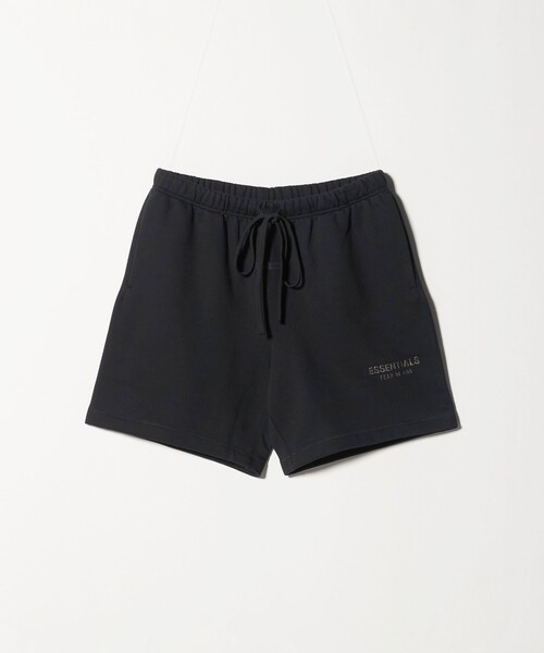 m*a様 【L】FEAR OF GOD ESSENTIALS サッカー ショーツ New Essentials Fear Of God Soccer Fleece Shorts Jet Black