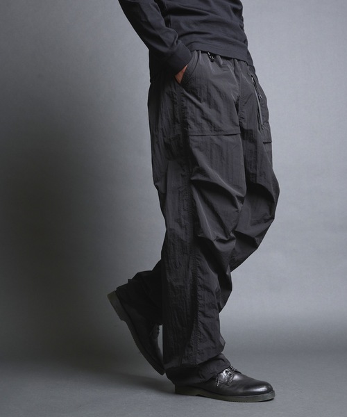 COMMON WARE(コモンウェアー)の「EM:NoiR ノアール Connect Pants/ ナイロン コネクト パンツ(その他パンツ・メンズ・ブラック・MEDIUM/LARGE)」の7枚目の写真