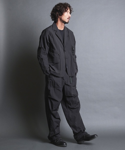 COMMON WARE(コモンウェアー)の「EM:NoiR ノアール Connect Pants/ ナイロン コネクト パンツ(その他パンツ・メンズ・ブラック・MEDIUM/LARGE)」の14枚目の写真