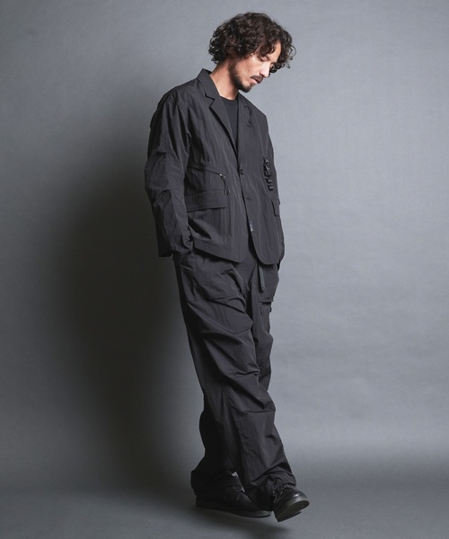 COMMON WARE(コモンウェアー)の「EM:NoiR ノアール Connect Pants/ ナイロン コネクト パンツ(その他パンツ・メンズ・ブラック・MEDIUM/LARGE)」の15枚目の写真