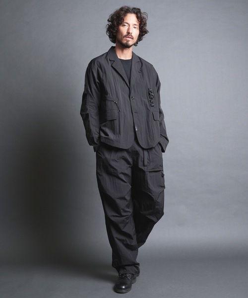 COMMON WARE(コモンウェアー)の「EM:NoiR ノアール Connect Pants/ ナイロン コネクト パンツ(その他パンツ・メンズ・ブラック・MEDIUM/LARGE)」の16枚目の写真