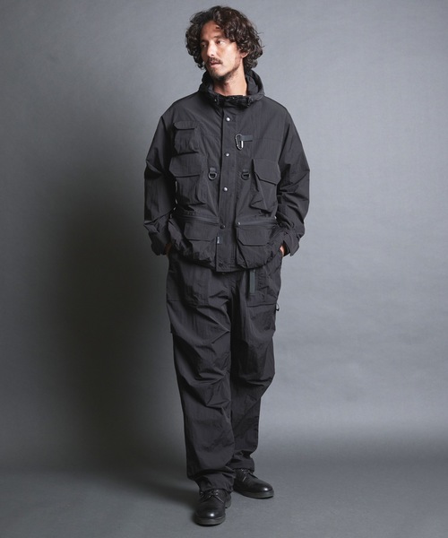 COMMON WARE(コモンウェアー)の「EM:NoiR ノアール Connect Pants/ ナイロン コネクト パンツ(その他パンツ・メンズ・ブラック・MEDIUM/LARGE)」の17枚目の写真
