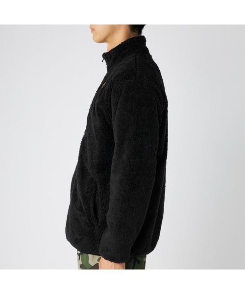 Kappa（カッパ）の「Kappa カッパ 軽量 防風 胸元ファスナーポケット付き シャギー トラックジャケット（ジャージ・メンズ・ブラック/ホワイト/ベージュ・M/L/LL）」の22枚目の写真