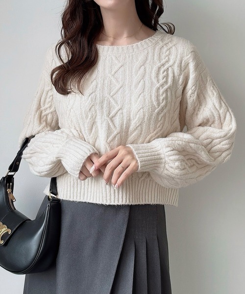 ショートニット アルパカライク ニット ショート パンツ 792-9398 – ANAP オンライン
