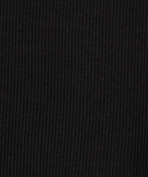 JAMES PERSE（ジェームスパース）の「コットンウールリブ ヘンリーネックプルオーバー WCGR3274（Tシャツ/カットソー・レディース・ブラック/ホワイト・0）」の12枚目の写真