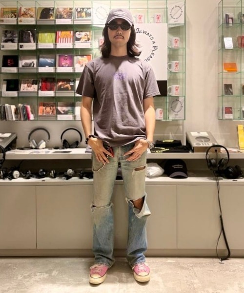 BEAMS RECORDS(ビームスレコーズ)の「【COLLABORATION】Noods Radio × BEAMS RECORDS Always CAP(キャップ・メンズ・チャコールグレー・ONE SIZE)」の3枚目の写真