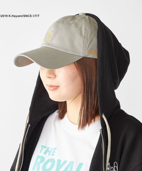 SHIPS（シップス）の「SHIPS: 日曜劇場『ザ・ロイヤルファミリー』ホースシューロゴ エンブロイダリー オーバーフィット キャップ（キャップ・メンズ・ベージュ/ネイビー/ブラック/ライトグレー・ONE SIZE）」の6枚目の写真