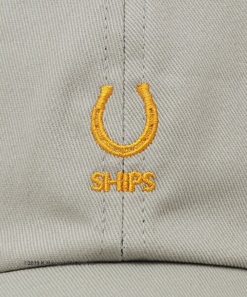 SHIPS（シップス）の「SHIPS: 日曜劇場『ザ・ロイヤルファミリー』ホースシューロゴ エンブロイダリー オーバーフィット キャップ（キャップ・メンズ・ベージュ/ネイビー/ブラック/ライトグレー・ONE SIZE）」の18枚目の写真