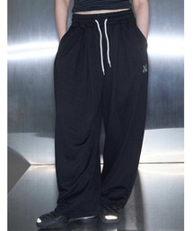A'GEM/9 × .kom 『MUCENT/ムーセント』 SIGNATURE FOUR PINTUCK WIDE SWEAT PANTS/4ピンタックワイドスウェットパンツ