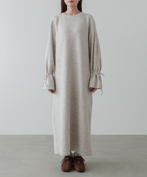 Bab(バブ)の「【選べるサイズ展開】ビスチェセットニットワンピース(ワンピース・レディース・チャコールグレー/ベージュ/モカ・S/M/L)」の15枚目の写真