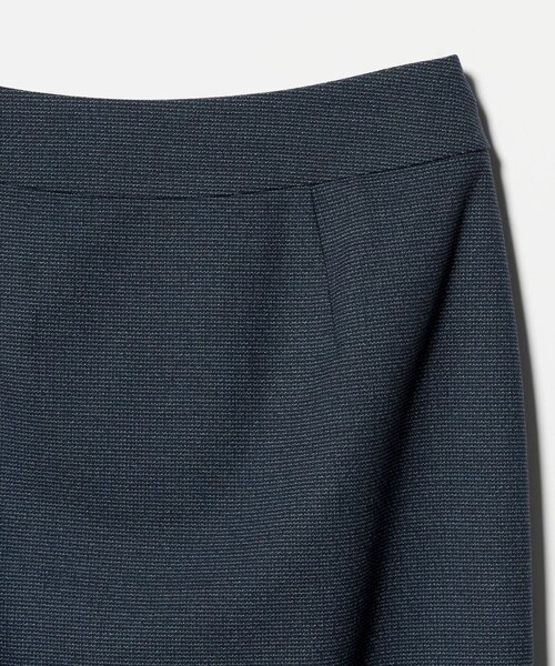 A DAY IN THE LIFE UNITED ARROWS(アデイインザライフユナイテッドアローズ)の「ドビー タイトスカート ‐ウォッシャブル・セットアップ対応‐<A DAY IN THE LIFE>(スカート・レディース・ネイビー/ダークグレー・38/40/36)」の12枚目の写真