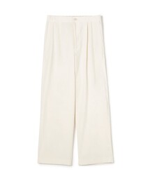 MACPHEE（マカフィー）の「コットンコーデュロイ タックストレートパンツ（その他パンツ）」