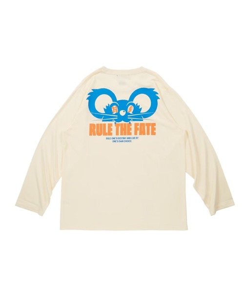 RULE THE FATE(ルールザフェイト)の「RTF MOUSE LONG SLEEVE TEE/マウスロングスリーブTシャツ(Tシャツ/カットソー・メンズ・ブラック/ベージュ・2/1/0)」の3枚目の写真
