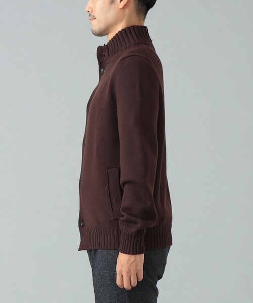 別注】BAFY / ウール スタンドカラー カーディガン（ニット/セーター