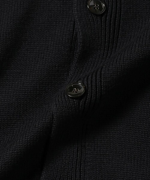 BEAMS F（ビームスエフ）の「【別注】BAFY / ウール スタンドカラー カーディガン（ニット/セーター・メンズ・ブラック/ブラウン・46/48/50/44）」の14枚目の写真
