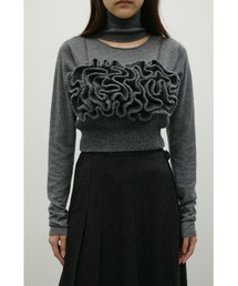 STYLEMIXER（スタイルミキサー）の「フリルニットビスチェ（ベスト）」