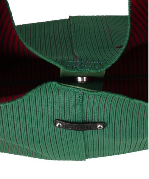 ROOTOTE(ルートート)の「LT.RND.グリンプス.ニット-A(トートバッグ・レディース・ベージュ/ブラック/ブルー・FREE)」の5枚目の写真