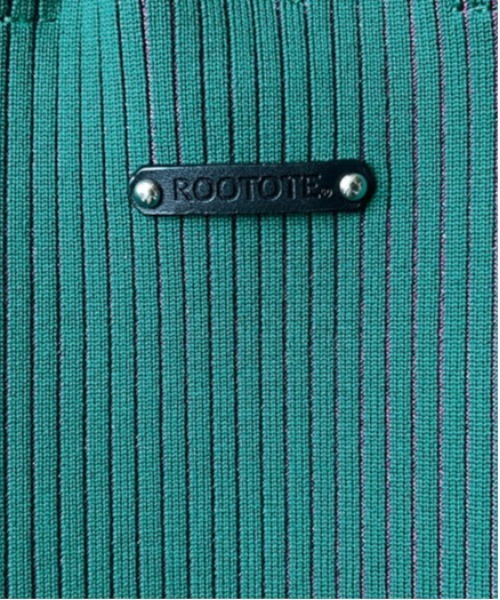 ROOTOTE(ルートート)の「LT.RND.グリンプス.ニット-A(トートバッグ・レディース・ベージュ/ブラック/ブルー・FREE)」の6枚目の写真