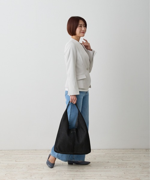 ROOTOTE(ルートート)の「LT.RND.グリンプス.ニット-A(トートバッグ・レディース・ベージュ/ブラック/ブルー・FREE)」の14枚目の写真