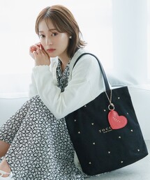 TOCCA(�g�b�J)��LUCKY TWINKLE CANVASTOTE �L�����o�X�g�[�g�o�b�O(�g�[�g�o�b�O)