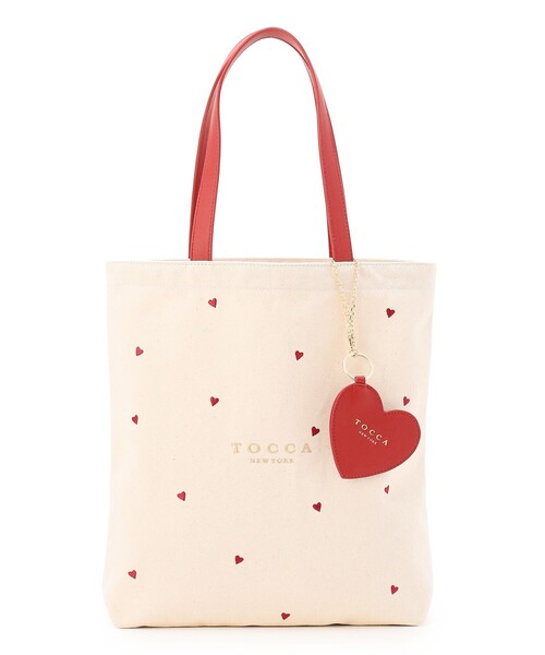 TOCCA(トッカ)の「LUCKY TWINKLE CANVASTOTE キャンバストートバッグ(トートバッグ・レディース・ブラック系/ライトグレー系/レッド系/ネイビー系/アイボリー系・F)」の21枚目の写真