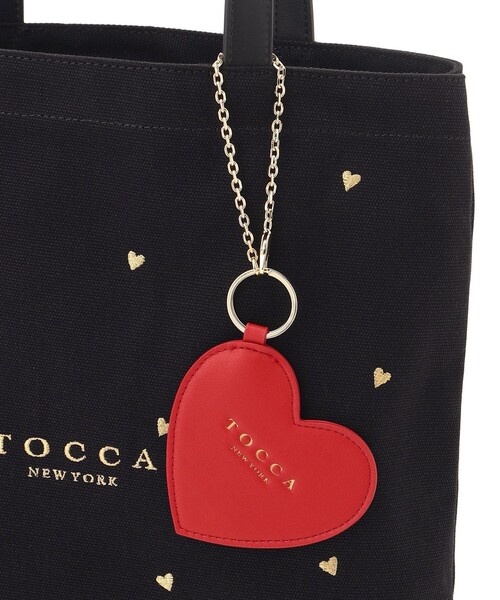 TOCCA(トッカ)の「LUCKY TWINKLE CANVASTOTE キャンバストートバッグ(トートバッグ・レディース・ブラック系/ライトグレー系/レッド系/ネイビー系/アイボリー系・F)」の17枚目の写真