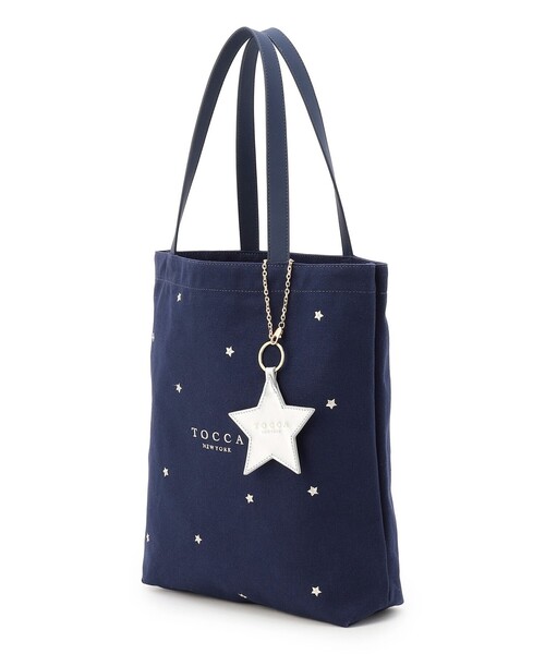 TOCCA(トッカ)の「LUCKY TWINKLE CANVASTOTE キャンバストートバッグ(トートバッグ・レディース・ブラック系/ライトグレー系/レッド系/ネイビー系/アイボリー系・F)」の14枚目の写真