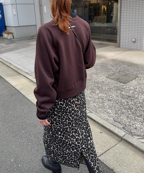 セール】レオパードジャガードナロースカート（スカート）｜meilmada