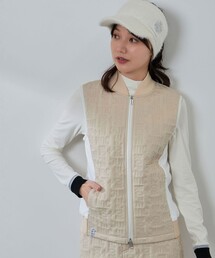 JUN&ROPE'（ジュンアンドロペ）の「ピンソニック中綿ベスト/防風・撥水//Oggi掲載（ブルゾン・レディース）」