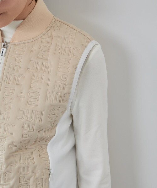 JUN&ROPE'(ジュンアンドロペ)の「ピンソニック中綿ベスト/防風・撥水//Oggi掲載(ブルゾン・レディース・ベージュ/ホワイト/ブラック・L/S/M)」の21枚目の写真