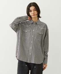 MILKFED. | CHECKERED WESTERN SHIRT(シャツ/ブラウス)