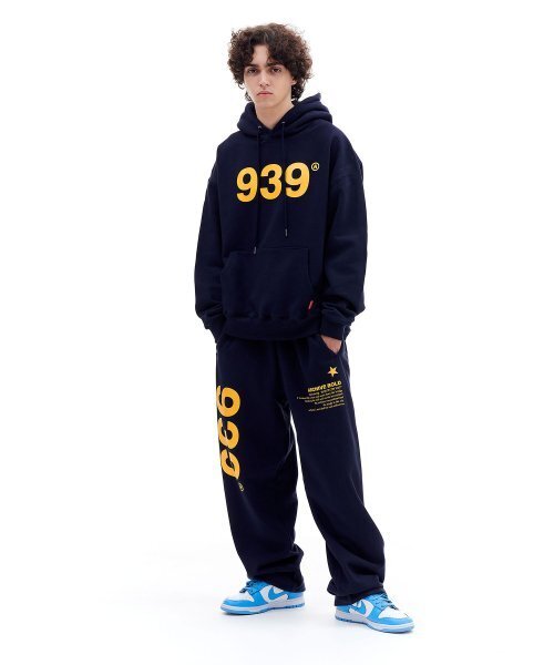 939 LOGO SWEAT PANTS(NAVY)（スウェットパンツ）｜ARCHIVE BOLD