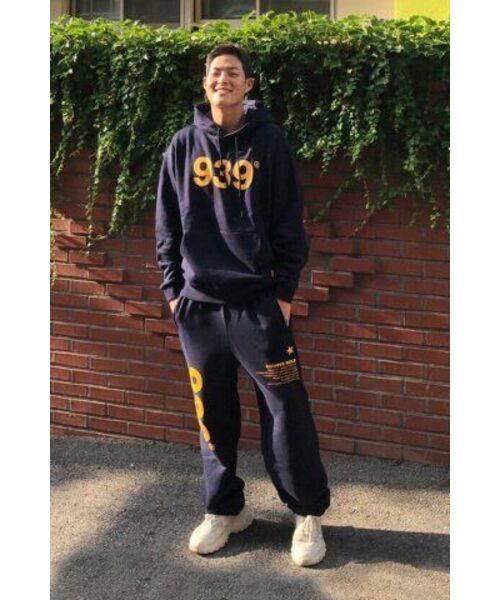 939 LOGO SWEAT PANTS(NAVY)（スウェットパンツ）｜ARCHIVE BOLD