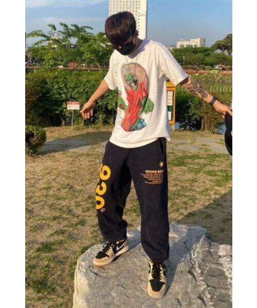 939 LOGO SWEAT PANTS(NAVY)（スウェットパンツ）｜ARCHIVE BOLD