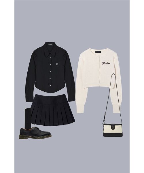 NICK&NICOLE(ニックアンドニコール)の「MINIMAL PINTUCK WRINKLE FREE SHIRT_BLACK(シャツ/ブラウス・レディース・その他・MEDIUM/LARGE)」の7枚目の写真