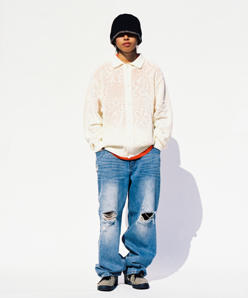 WKNDRS(ウィーキャンドース)の「FLORAL CROCHET CARDIGAN (IVORY)(カーディガン/ボレロ・レディース・その他・MEDIUM/LARGE/X-LARGE)」の8枚目の写真